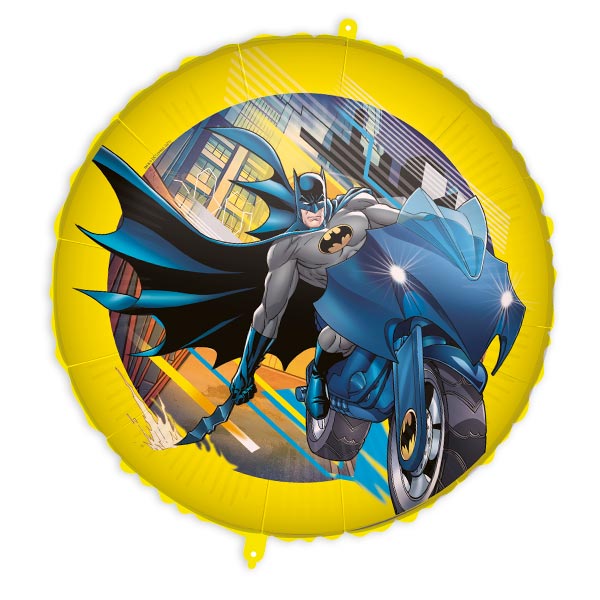 Folienballon mit Batman-Motiv, Ø 35cm von Procos