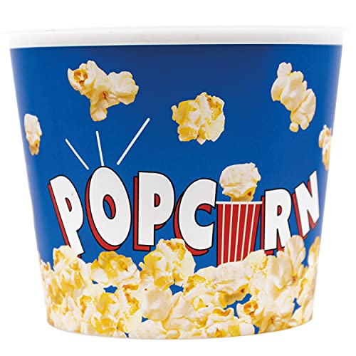 Procos 91639 - Popcorneimer aus Kunststoff, mit Popcorn Motiv, 2,2 Liter, Geburtstag, Gartenparty Procos 91639 - Popcorneimer aus Kunststoff, mit Popcorn Motiv, 2,2 Liter, Geburtstag, Gartenparty von Procos