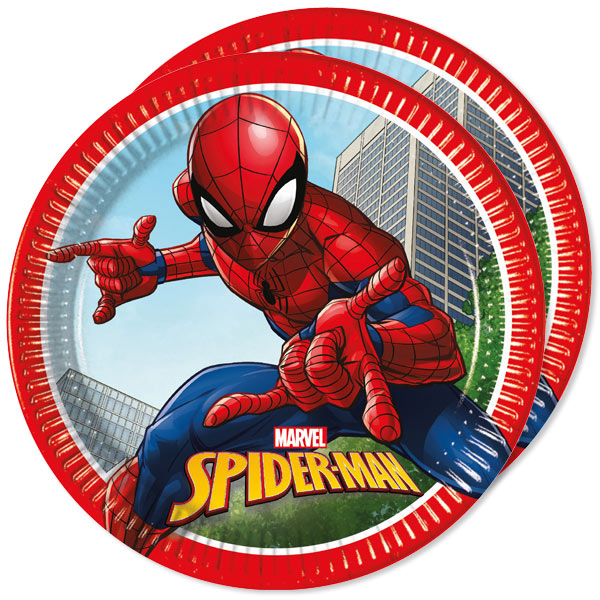 Spiderman Crime Fighter Teller, 22,5cm, 8 Stück von Procos