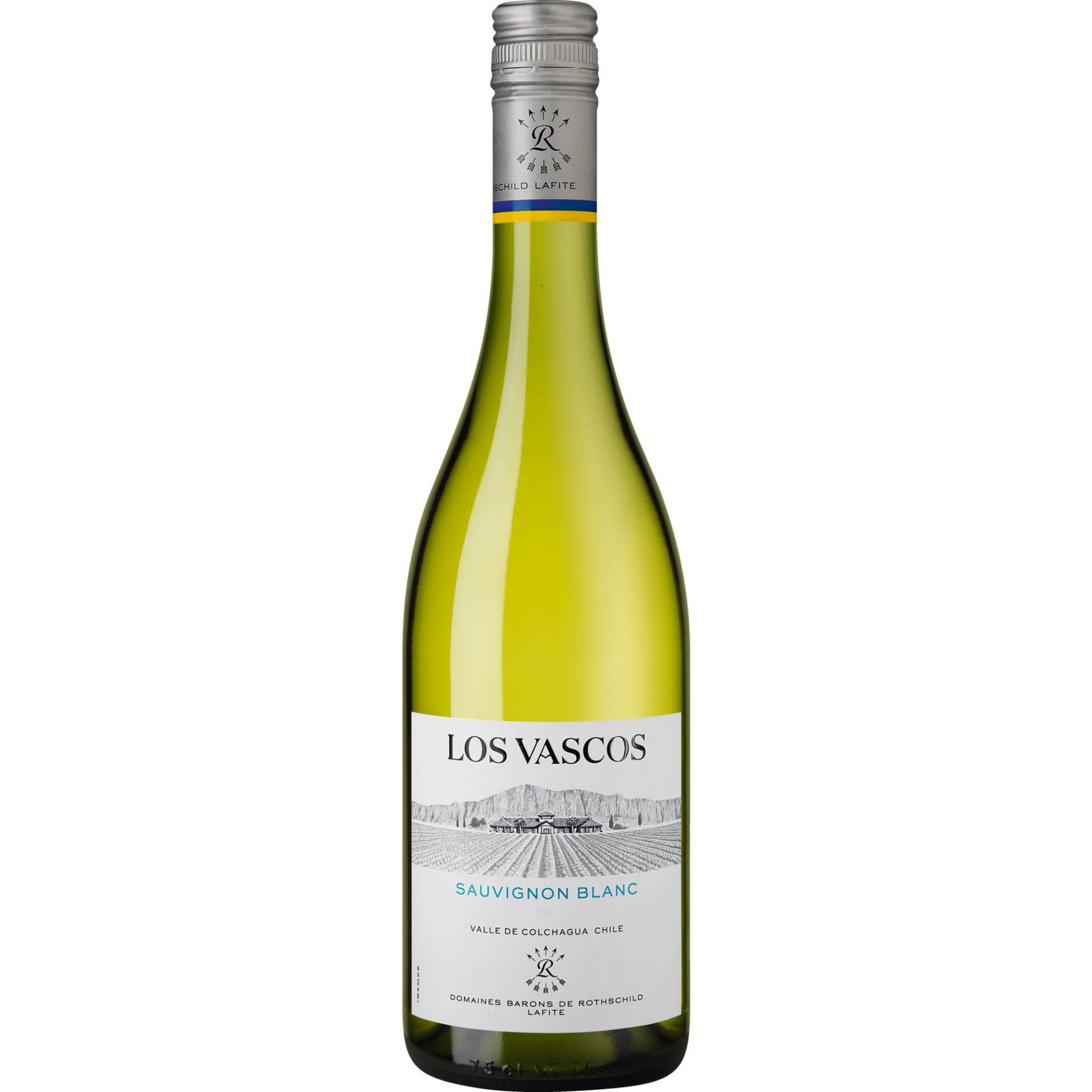 Los Vascos Sauvignon Blanc, Valle de Colchagua, Valle Central, 2023, Weißwein Los Vascos Sauvignon Blanc, Valle de Colchagua, Valle Central, 2023, Weißwein von Produced and bottled by Viña Los Vascos Peralillo - Chle / Hanseatisches Wein- und Sekt- Kontor Hawesko GmbH, Friesenweg 24, D-22763 Hamburg