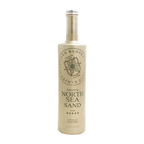North Sea Sand, Likör mit Ei, 20% vol., Skiclub Kampen, 700 ml ( von Produziert für: Stranddistel GmbH