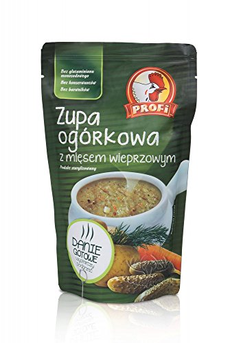 Profi - Gurkensuppe - fertig, nur noch aufwärmen // Profi - Zupa Ogórkowa - gotowa do podgrzania von Profi