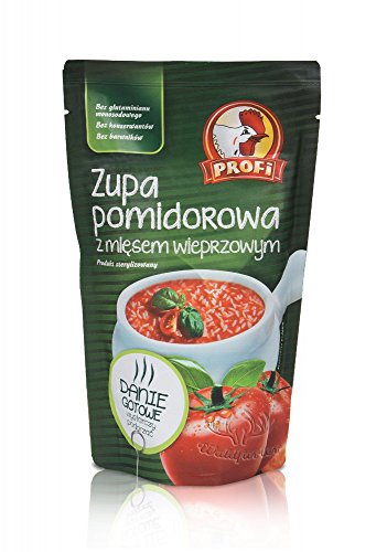 Profi - Tomatensuppe mit Putenfleisch - fertig, nur noch aufwärmen // Profi - Zupa Pomidorowa z Mi?sem z Indyka - gotowa do podgrzania Profi - Tomatensuppe mit Putenfleisch - fertig, nur noch aufwärmen // Profi - Zupa Pomidorowa z Mi?sem z Indyka - gotowa do podgrzania von Profi