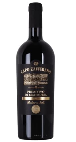 Primitivo di Manduria DOC Capo Zafferano 0,75l 14,5% - 2021 | Progetti Agricoli von Progetti Agricoli