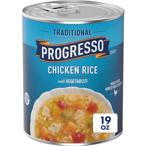 Progresso Traditioneller Hühnerreis mit Gemüse Dosensuppe, 540 ml. Progresso Traditioneller Hühnerreis mit Gemüse Dosensuppe, 540 ml. von Progresso