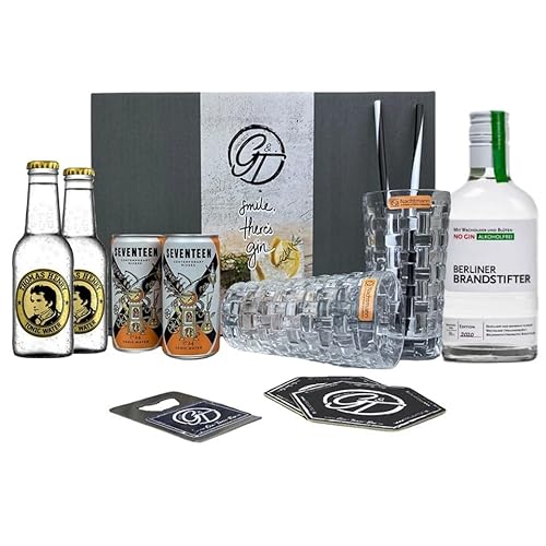 Brandstifter Gin "Alkoholfrei" & Gin Tonic Geschenkeset von Project GT