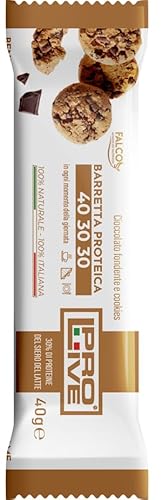 Prolive 40 30 30 - Barretta Proteica Cioccolato Fondente e Cookies, 40g Prolive 40 30 30 - Barretta Proteica Cioccolato Fondente e Cookies, 40g von Prolive