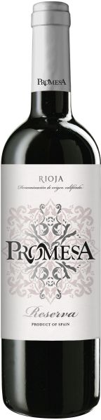 Promesa Vina Rioja Reserva Jg. 2016 100 Proz. Tempranillo 18 Monate mit 70 Proz. in amerikanischen und 30 Proz. in französischen Barriques gereift von Promesa