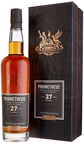 Rarität: Prometheus 27 Jahre alt - Jahrgang 1988-0,7l mit Geschenkkarton - Speyside Single Malt Whisky von Glasgow Distillery
