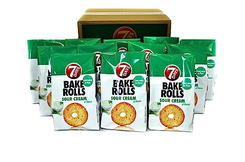 7 days Bake Rolls. Bake Rolls Brotchips. Bake rolls 7 days. Knäckebrot. Chips 7 days (12x80g Pack) (Sour Cream) von Proparts