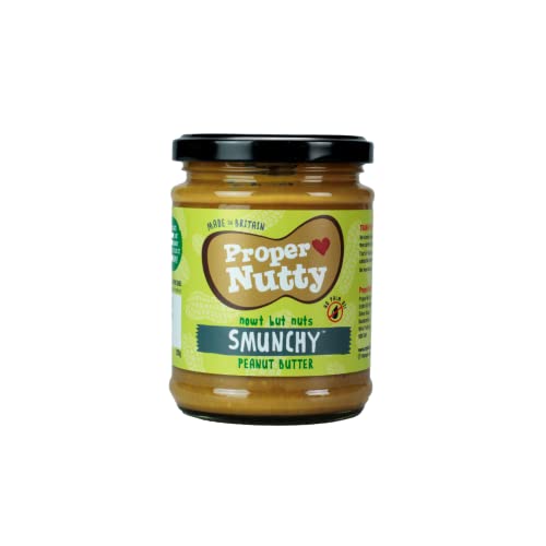 Proper Nutty Nowt But Nuts Erdnussbutter [280 g], 6 Stück von Proper Nutty