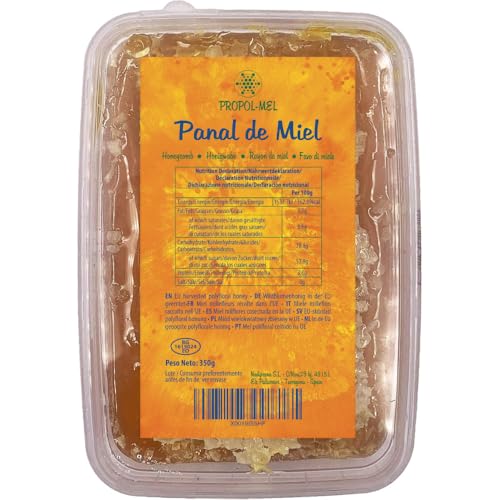 Honigwabe aus der EU - 350 g. Wildblumenhonigwabe. Honigwabe mit blumigem Aroma. Honigwabe aus der EU - 350 g. Wildblumenhonigwabe. Honigwabe mit blumigem Aroma. von Propol-mel