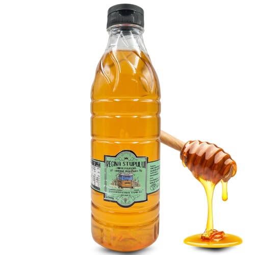 Propol-mel - Blütenhonig in PET-Flasche mit Praktischem Dosierdeckel | 1440 Gramm | 100% Natürlich und Rein aus Rumänien | Süß und Sanft | Perfekt für Tee, Kaffee, Desserts und Mehr Propol-mel - Blütenhonig in PET-Flasche mit Praktischem Dosierdeckel | 1440 Gramm | 100% Natürlich und Rein aus Rumänien | Süß und Sanft | Perfekt für Tee, Kaffee, Desserts und Mehr von Propol-mel