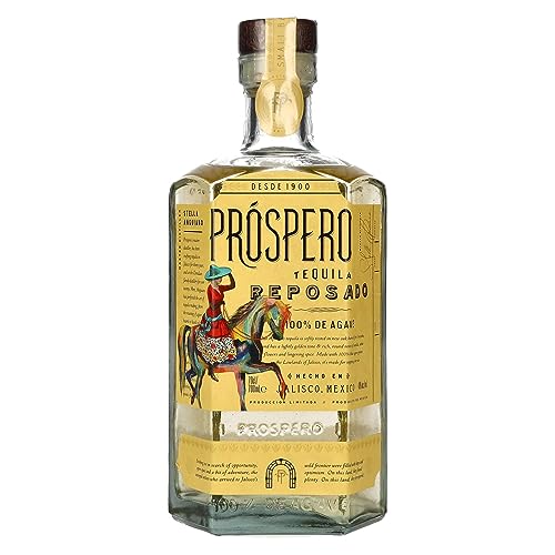 Propsero Prospero Reposado, 40% 70cl Tequila (1 x 0.7 l) von Próspero
