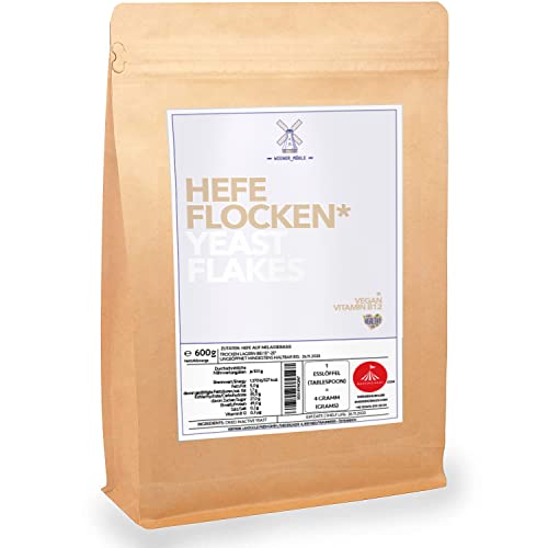 Hefeflocken 600g Nährhefe köstliches Käse Aroma - Vegan Yeast Flakes von Proteinvital
