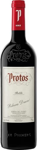 Protos Roble Ribera del Duero, Tempranillo Spanischer Rotwein, 75cl von Protos