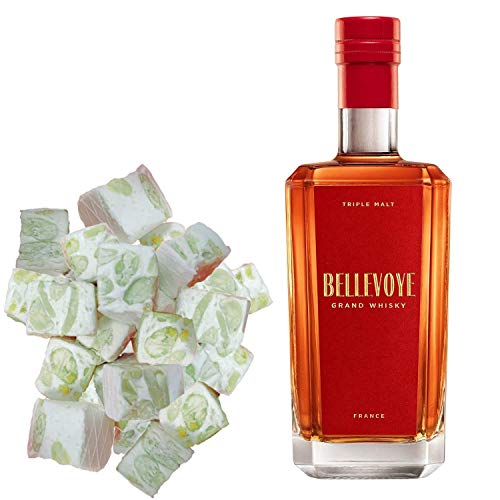 Bellevoye-Sortiment - Whisky Red & 150 g zarte weiße Nougadets - Jonquier Deux Frères von Wine And More