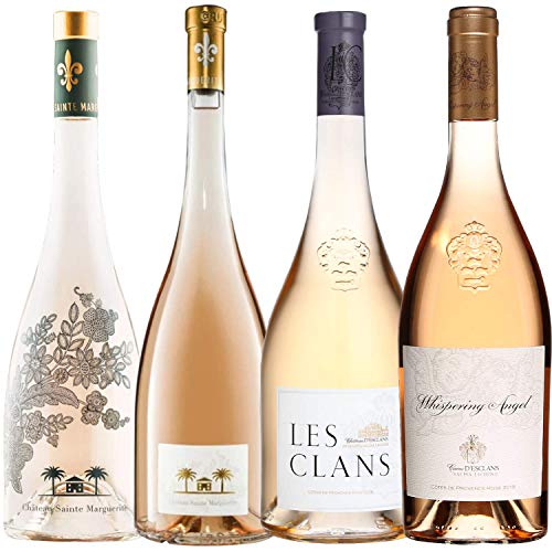 Best of Provence - Lot de 4 bouteilles - Château Sainte Marguerite : Fantastique/Symphonie - Esclans : Les Clans/Whispering Angel - Côtes de Provence Rosé 2019 (4 * 75cl) von ProvencePremiumRosé