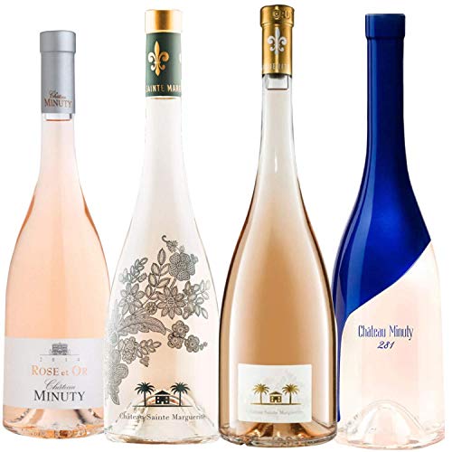 Best of Provence - Lot de 4 bouteilles - Minuty : 281 / Rose et Or - Château Sainte Marguerite : Fantastique/Symphonie - Côtes de Provence Rosé 2020 (4 * 75cl) von ProvencePremiumRosé