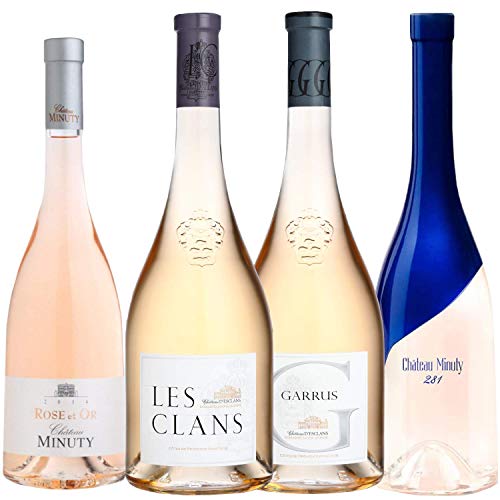 Best of Provence - Lot de 4 bouteilles - Minuty : 281 / Rose et Or - Esclans : Garrus/Les Clans - Côtes de Provence Rosé 2019 (4 * 75cl) von ProvencePremiumRosé