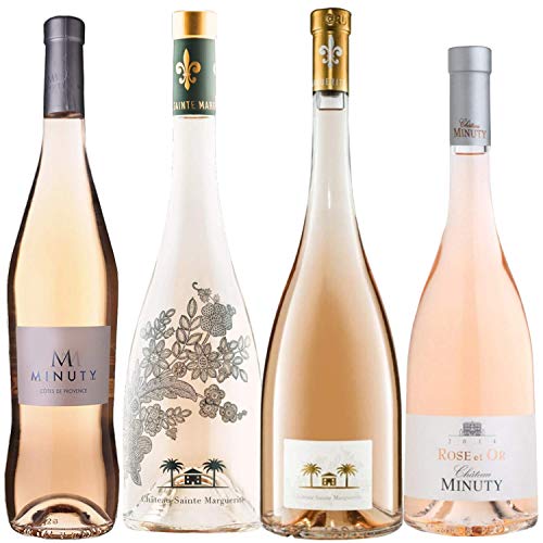 Best of Provence - Lot de 4 bouteilles - Minuty : M/Rose et or - Château Sainte Marguerite : Fantastique/Symphonie - Côtes de Provence Rosé 2020 (4 * 75cl) von ProvencePremiumRosé