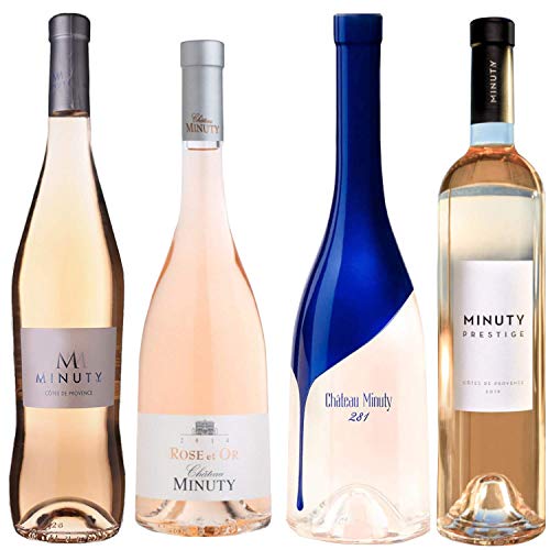 Best of Provence - Lot de 4 bouteilles - Minuty : Prestige/M / 281 / Rosé et or - Côtes de Provence Rosé 2019 (4 * 75cl) von ProvencePremiumRosé