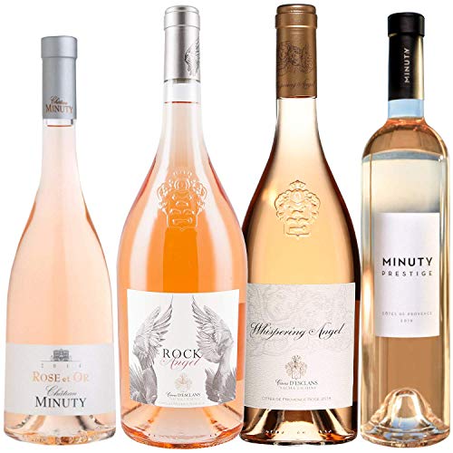 Best of Provence - Lot de 4 bouteilles - Minuty : Prestige/Rose et Or - Esclans : Rock Angel/Whispering - Côtes de Provence Rosé 2019 (4 * 75cl) von ProvencePremiumRosé