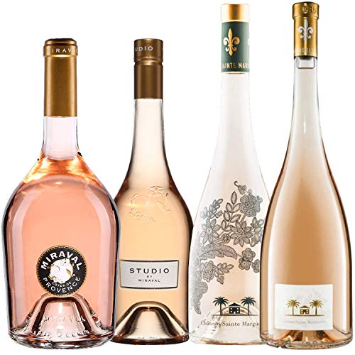 Best of Provence - Lot de 4 bouteilles - Miraval : Studio/Jolie-Pitt - Château Sainte Marguerite : Fantastique/Symphonie - Côtes de Provence Rosé 2019 (4 * 75cl) von ProvencePremiumRosé