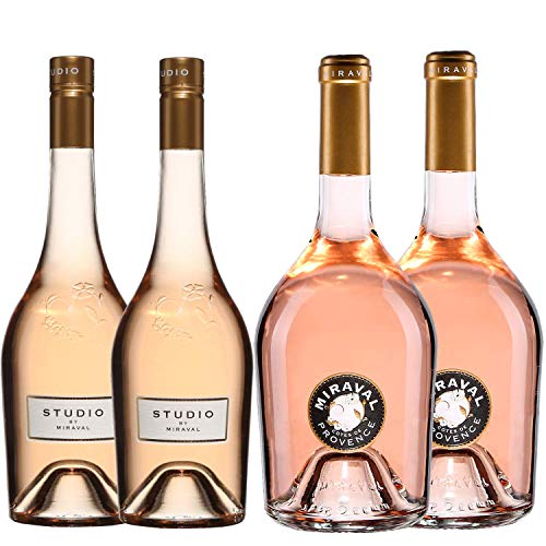 Best of Provence - Lot de 4 bouteilles - Studio de Miraval*2 / Miraval Jolie-Pitt*2 - Côtes de Provence Rosé 2020 (4 * 75cl) von ProvencePremiumRosé