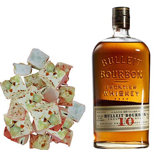 Bulleit Sortiment - 10 Jahre Whisky & 150g Karamell Nougadets - Jonquier Deux Frères von Wine And More