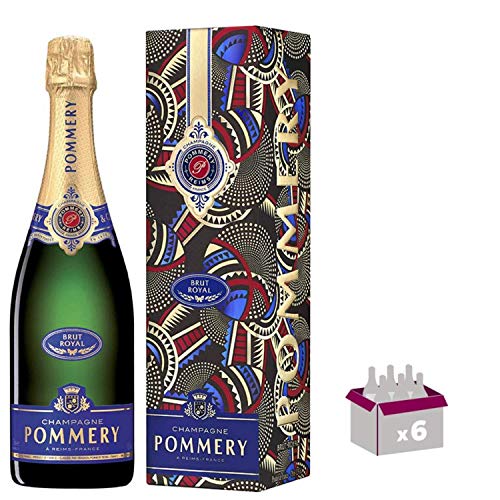 Champagner Pommery - Brut Royal - In 6 * 75cl Geschenkbox Champagner Pommery - Brut Royal - In 6 * 75cl Geschenkbox von Wine And More