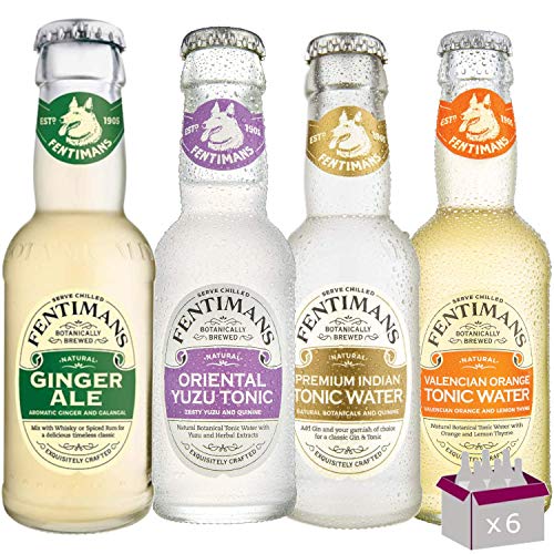 Fentiman's - Lot 6*Ginger ale + 6*Yuzu oriental + 6*Premium Indian + 6*Valencian Orange - 24*20cl von ProvencePremiumRosé