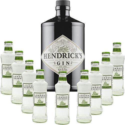 Gintonic - Hendricks Gin 41,3 ° + 9London Essence"Bitter Orange & Holunder" - (70cl 20cl * + 9) von Wine And More