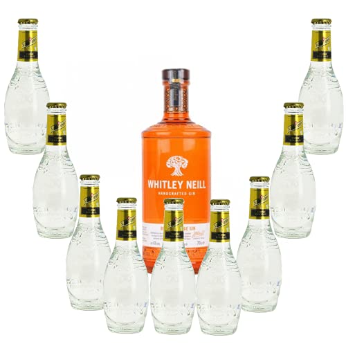 Pack gintonic -Whitley Neill – Blood Orange – 9 tonics Scheweppes Original Tonic von ProvencePremiumRosé