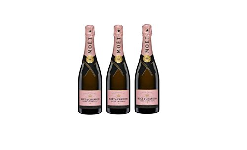 ProvencePremiumRosé 3er Set Champagner Moët & Chandon Impérial Rosé (750 Milliliter) von ProvencePremiumRosé