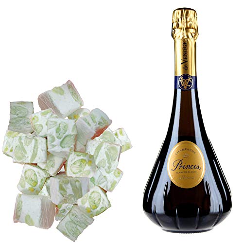 Sortiment Champagner De Venoge - Cuvée Prince - Blanc de Blancs & 150 g Kokosnuss-Nougadets - Jonquier Deux Frères von ProvencePremiumRosé