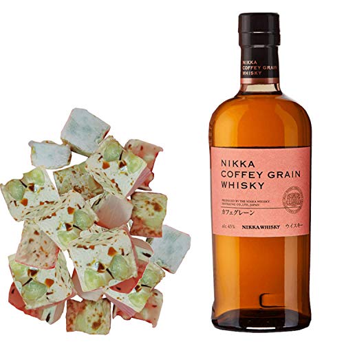 Sortiment Nikka - Coffey Grain Whisky & 150g Karamell Nougadets - Jonquier Deux Frères von Wine And More