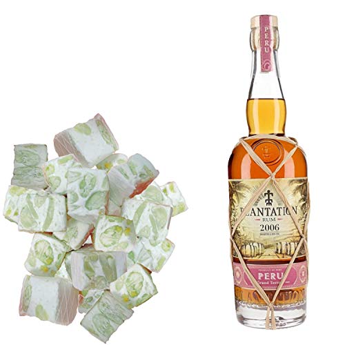 Sortiment Plantage Rum - Peru 2006 Rum & 150 g zarte weiße Nougadets - Jonquier Deux Frères Sortiment Plantage Rum - Peru 2006 Rum & 150 g zarte weiße Nougadets - Jonquier Deux Frères von Wine And More