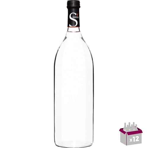 St-Georges - Teller Natürliches Mineralwasser - 12 x 1 L-Glas von ProvencePremiumRosé