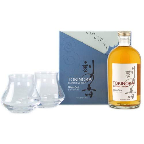 Whiskyflasche in 75cl White Oak Distillery - Tokinoka - Mit Box : von Wine And More