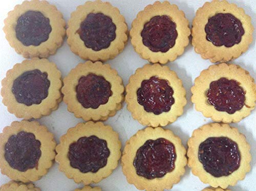40 TARTELLETTES MIT HIMBEERE. Fabrication artisanale von provencebiscuit