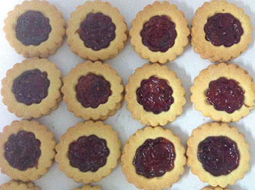 40 TARTELLETTES MIT HIMBEERE. Fabrication artisanale von Provencebiscuit