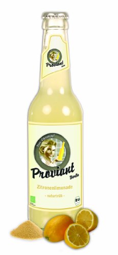12 Flaschen Proviant Zitronenlimonade 330 ml Bio Zitrone inclusive 0.96€ MEHRWEG Pfand von Proviant