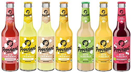 7 Flaschen a 0,33l Proviant Mix 7 Sorten Orginal Rhabarber Kirsch maracuja orange Zitrone Ingwer Apfel inc. 0.56€ MEHRWEG Pfand 7 Flaschen a 0,33l Proviant Mix 7 Sorten Orginal Rhabarber Kirsch maracuja orange Zitrone Ingwer Apfel inc. 0.56€ MEHRWEG Pfand von Proviant