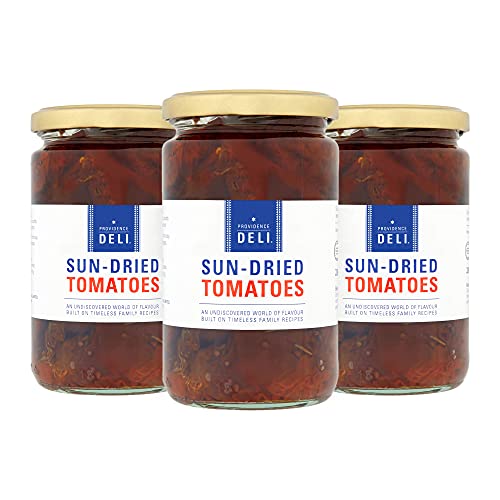 Providence Deli, Sonnengetrocknete Tomaten in Öl, 280 g, 3 Stück von Providence Deli