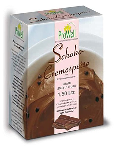 ProWell Diät- und Ernährungsprogramm - Schoko-Cremespeise - 200 g (5 Portionen) von Prowell