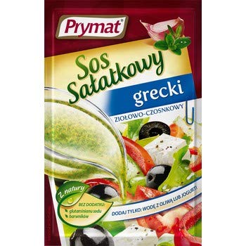 PRYMAT Sos salatkowy grecki 9g. / Sauce grecgue / PRYMAT Sos salatkowy grecki 9g. / Sauce grecgue / von Prymat