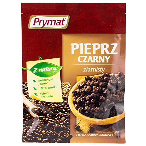 Prymat Körniger Pfeffer schwarz /// Pieprz czarny ziarnisty 20g von Prymat