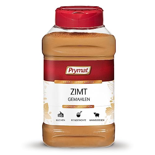 Prymat gemahlener Zimt 320g, Aromatische, würzige Gewürzmischung Zimtpulver, im Streuer Prymat gemahlener Zimt 320g, Aromatische, würzige Gewürzmischung Zimtpulver, im Streuer von Prymat