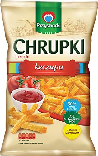 Przysnacki Flips ''Chrupki'' mit Ketchup-Geschmack 120g von Przysnacki